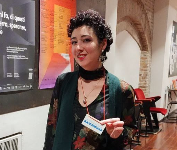 Primo piano di Elisabetta Garrone - Project manager e Responsabile organizzazione